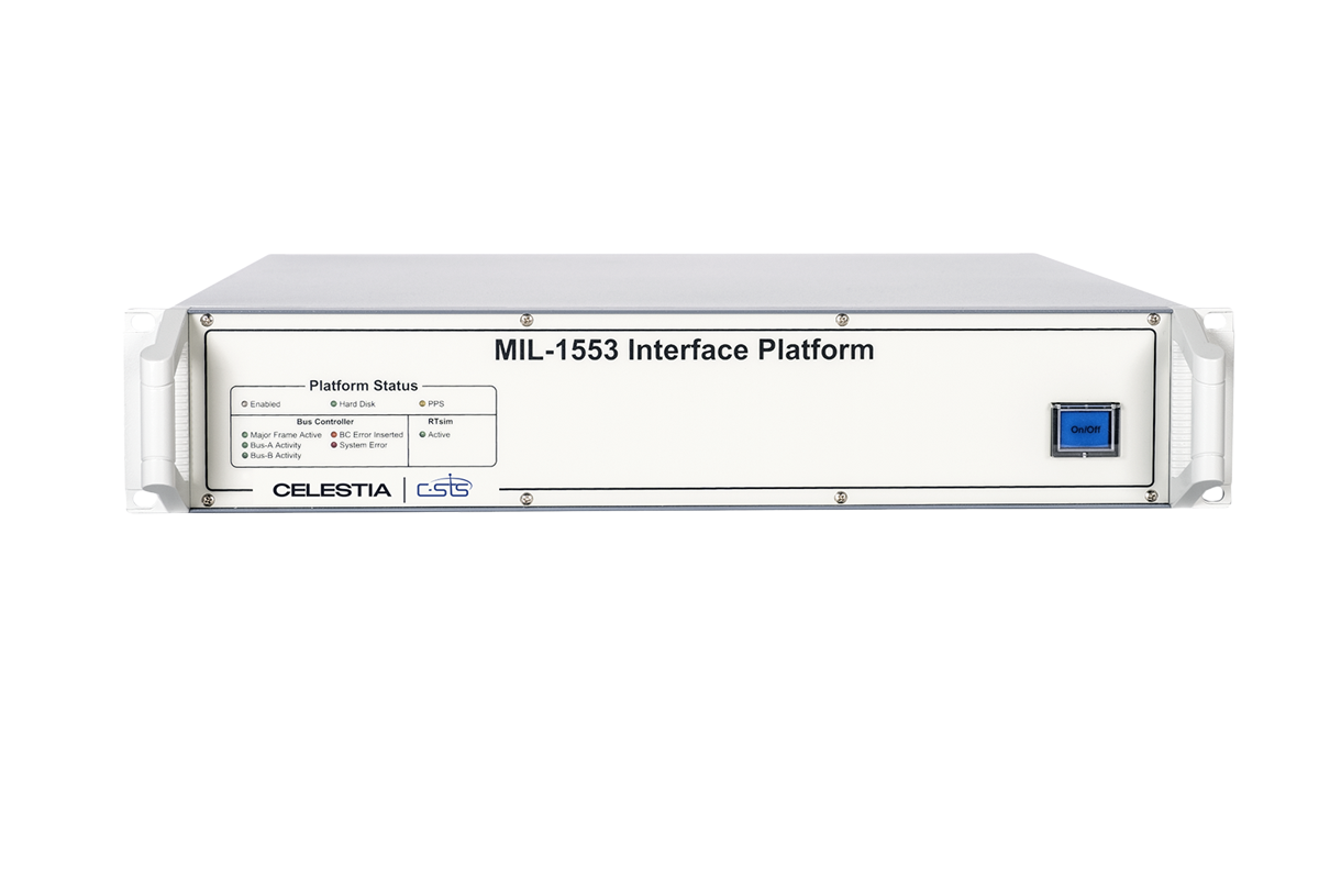 MIL 1553 Interface-platform unit front Celestia-STS C-STS