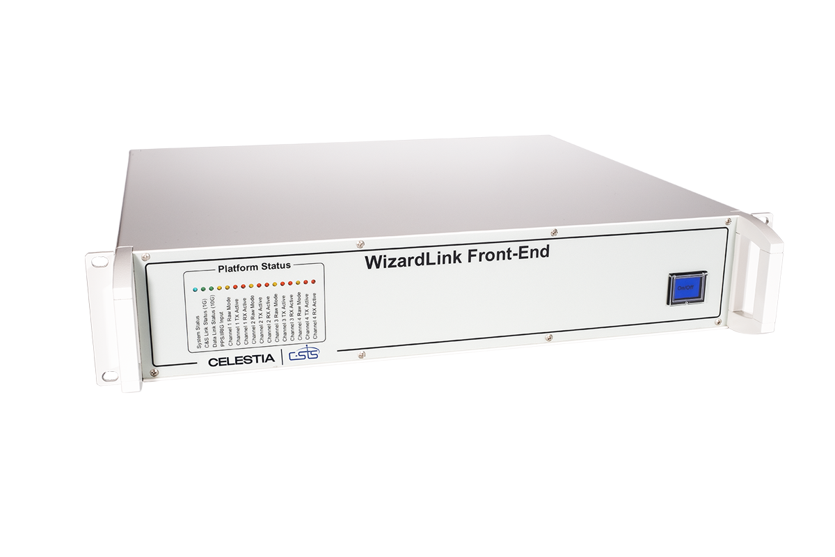 wizardlink front-end unit Celestia-STS C-STS frontside 3D