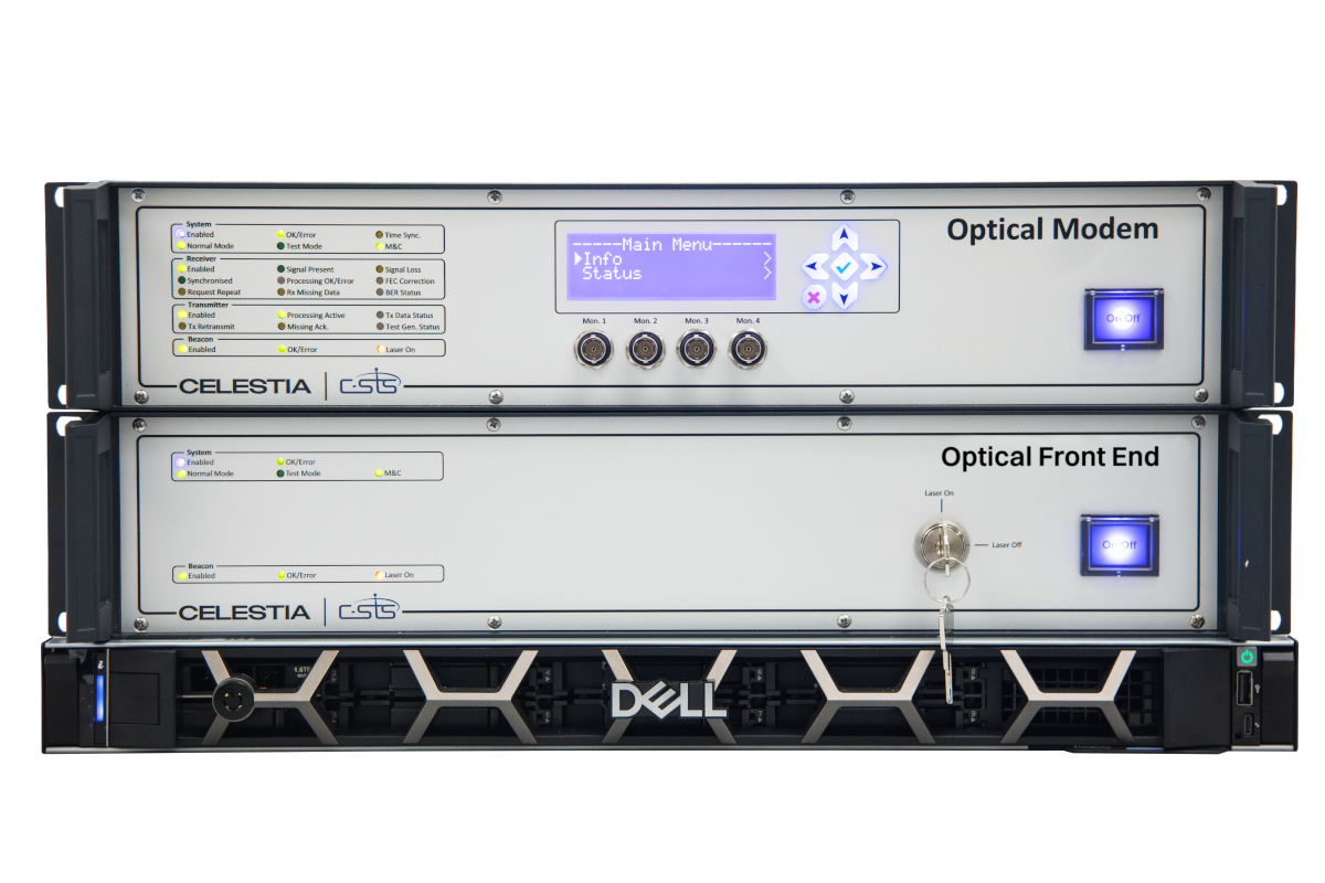 Optical Modem and Optical Front End Celestia STS C-STS